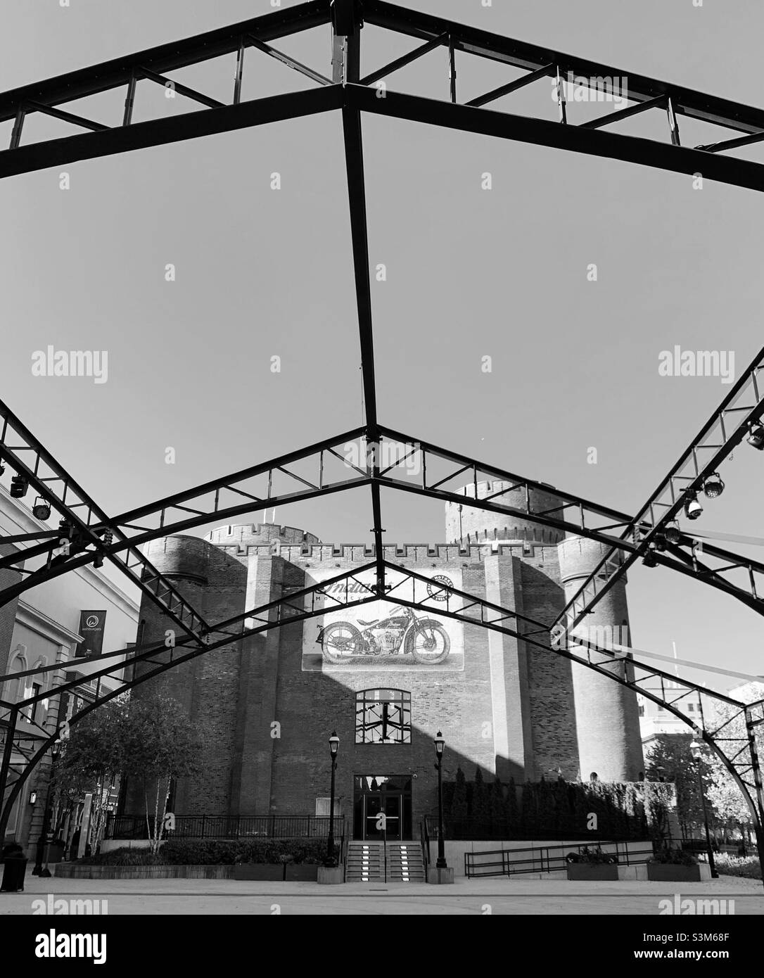 Novembre 2021, Indian Motorcycle Apparel boutique, MGM Springfield, Massachusetts, États-Unis, Amérique du Nord - Image de stock capturée avec un smartphone