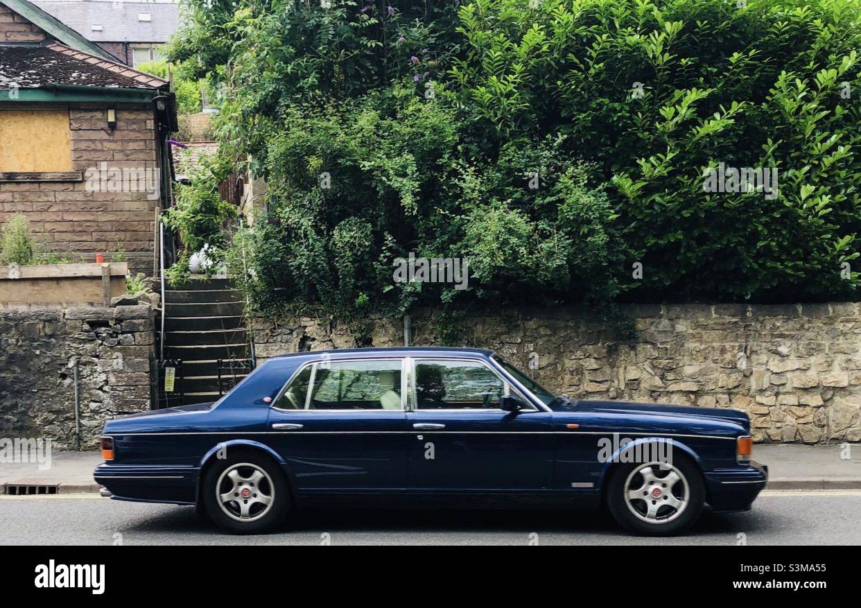 1990s Bentley - Matlock Bath Derbyshire Royaume-Uni Banque D'Images