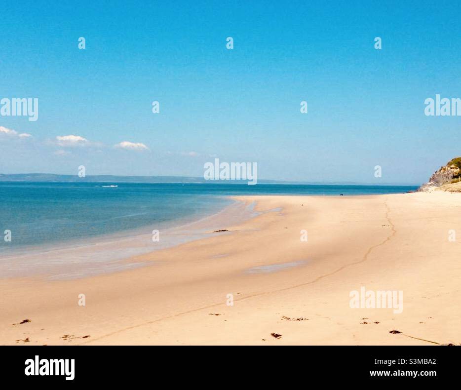 Pembrokeshire Coast Beach pays de Galles Royaume-Uni Banque D'Images