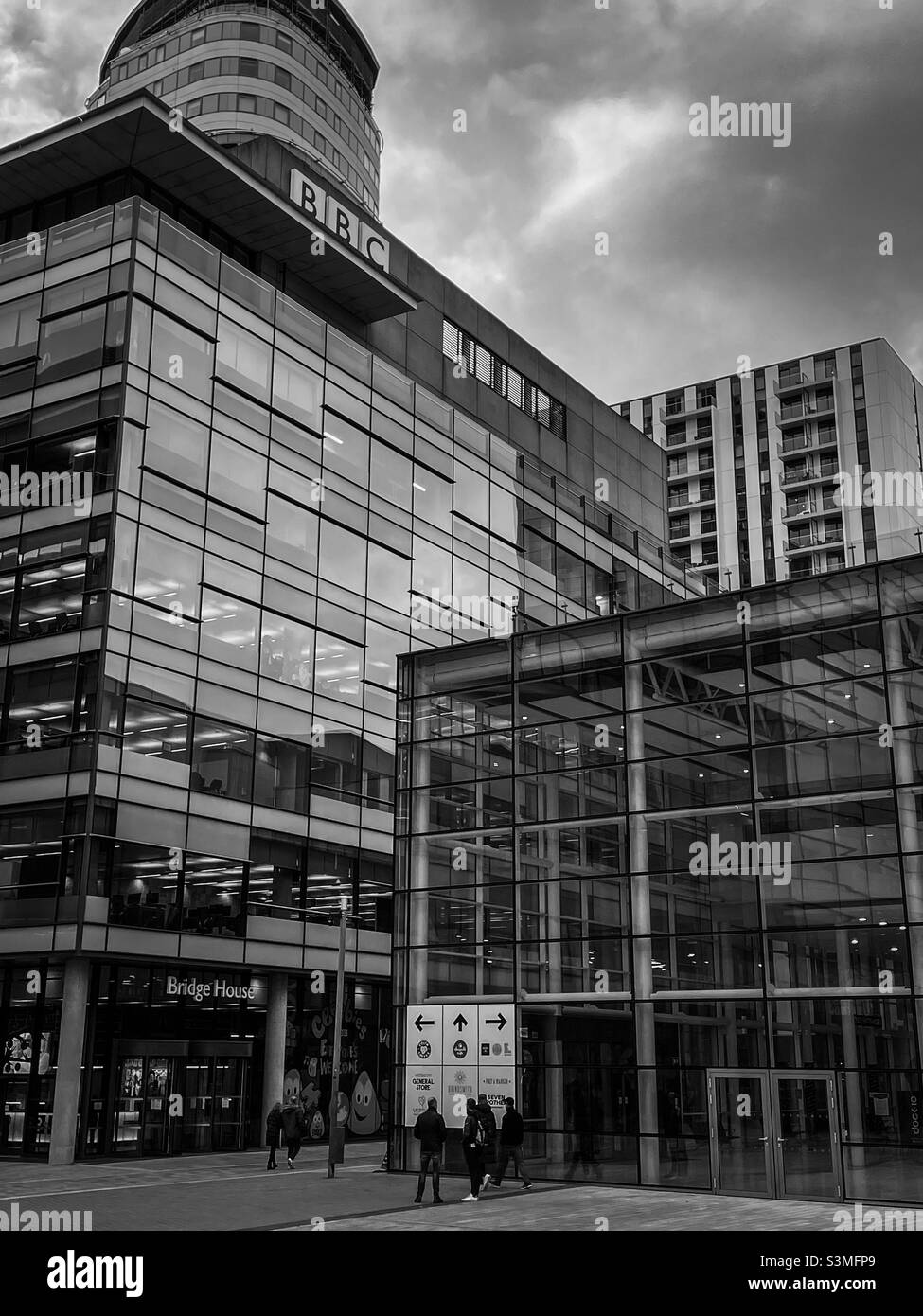 Ville des médias, Salford Banque D'Images