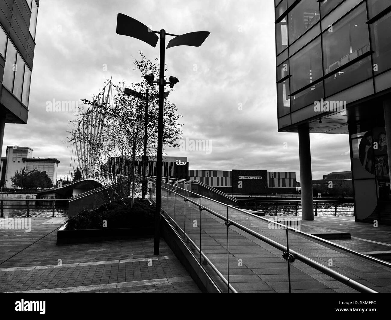 Ville des médias, Salford Banque D'Images