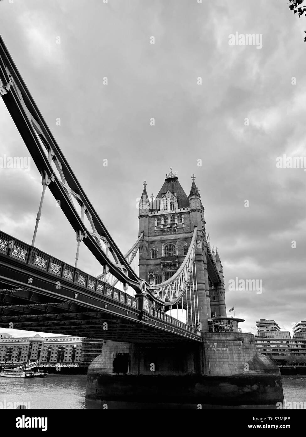 Tower Bridge London City célèbre endroit Banque D'Images