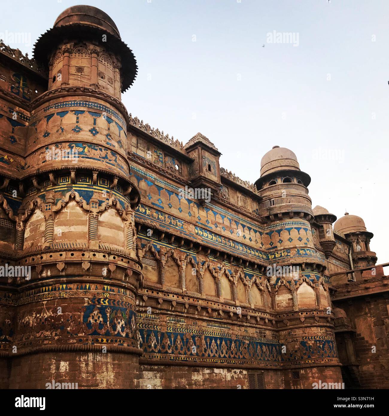 Fort de Gwalior Banque D'Images