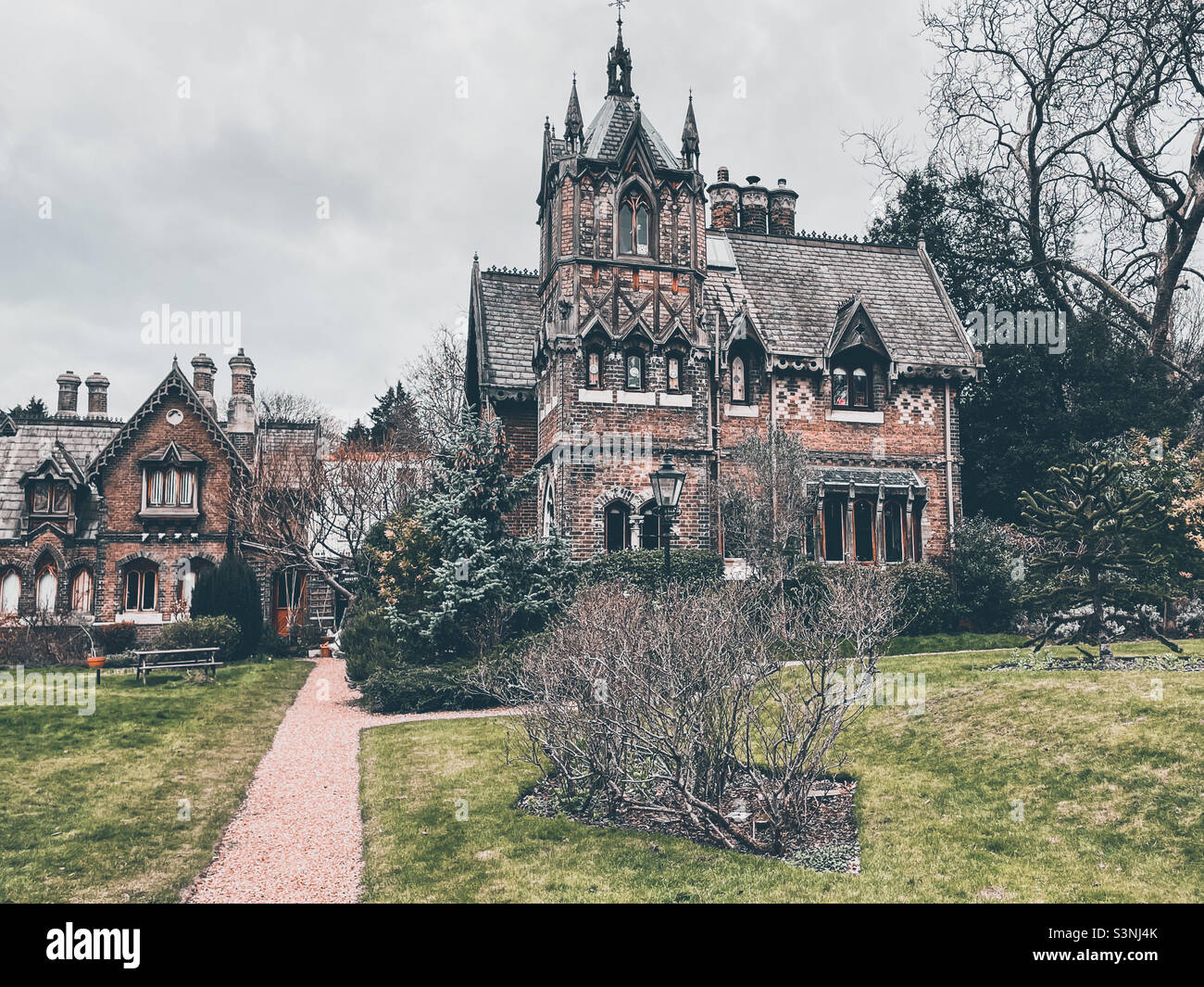 Holly Lodge, Highgate, Londres Banque D'Images