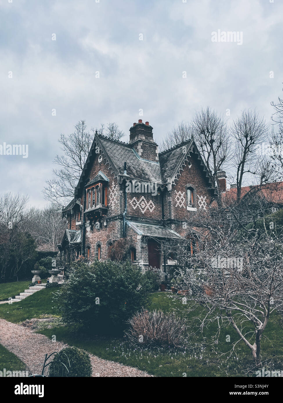 Holly Lodge, Highgate, Londres Banque D'Images