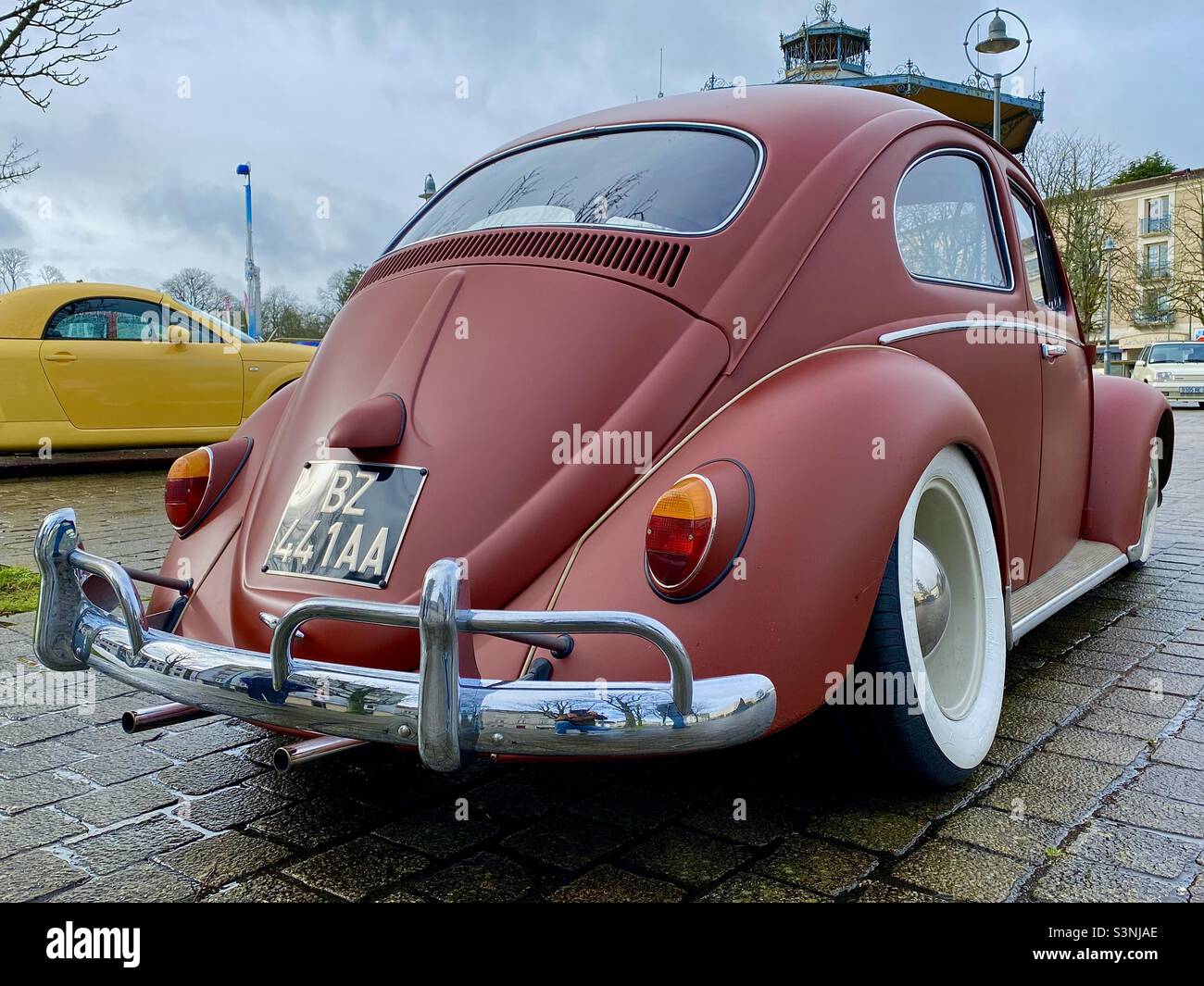 VW Beetle personnalisé - Image de stock capturée avec un smartphone