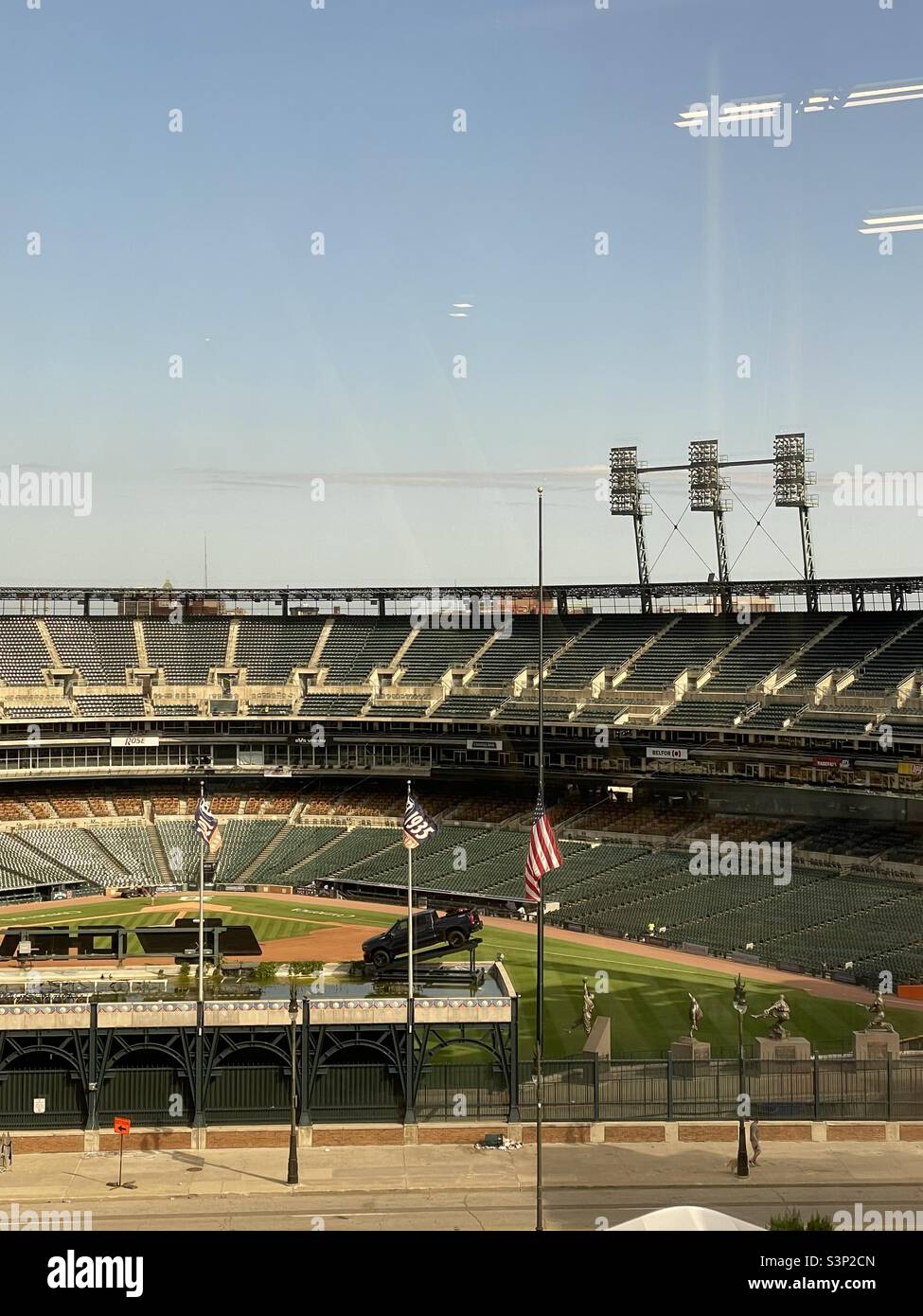 Photo du parc comerica Banque D'Images