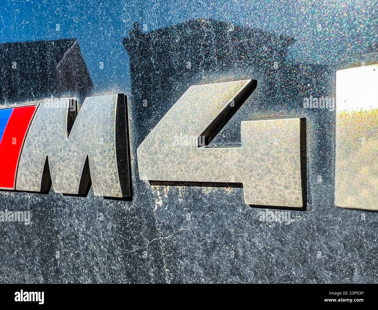 Logo BMW X4 M40i Banque D'Images