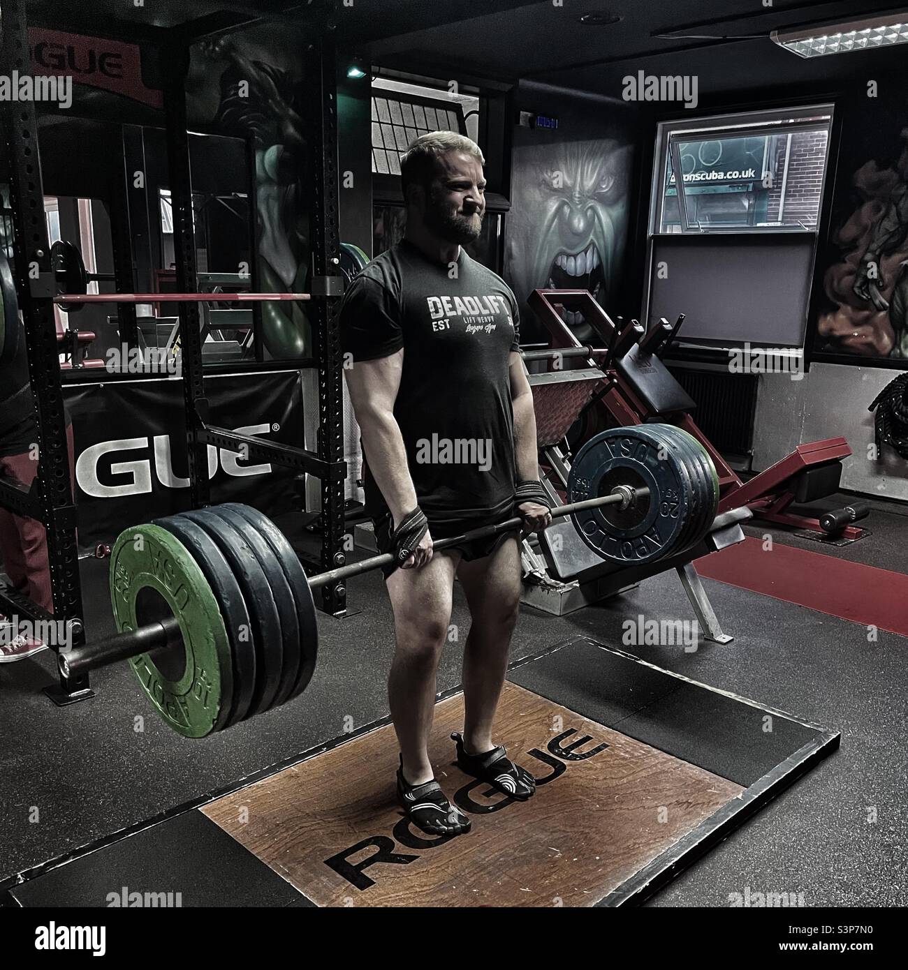 Deadlifts Banque D'Images