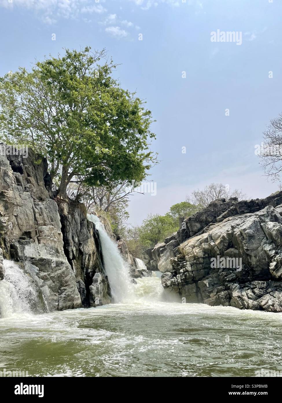 Hogenakkal tombe à TamilNadu Banque D'Images