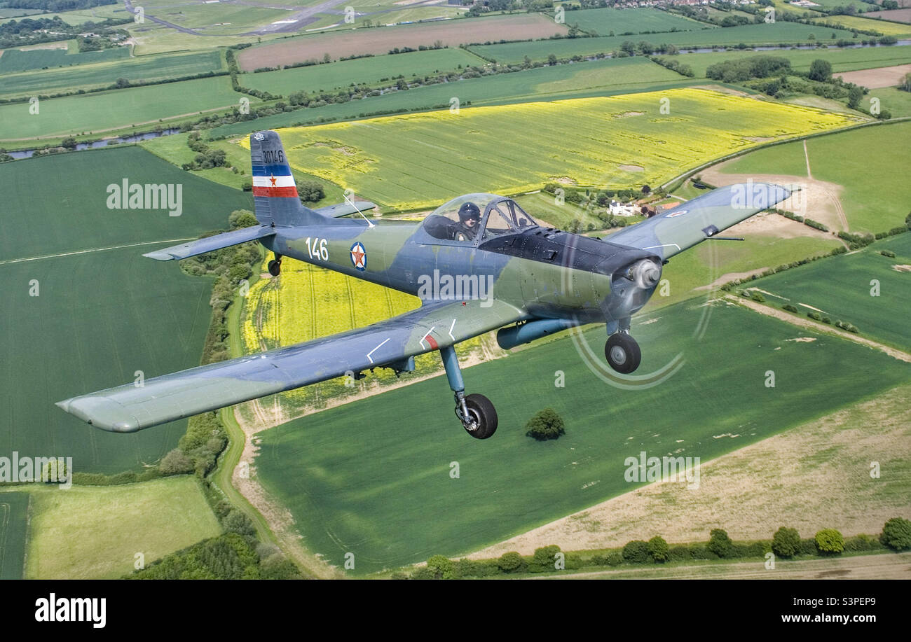 Soko J-20 Kraguj avion air à air photo - Image de stock capturée avec un smartphone