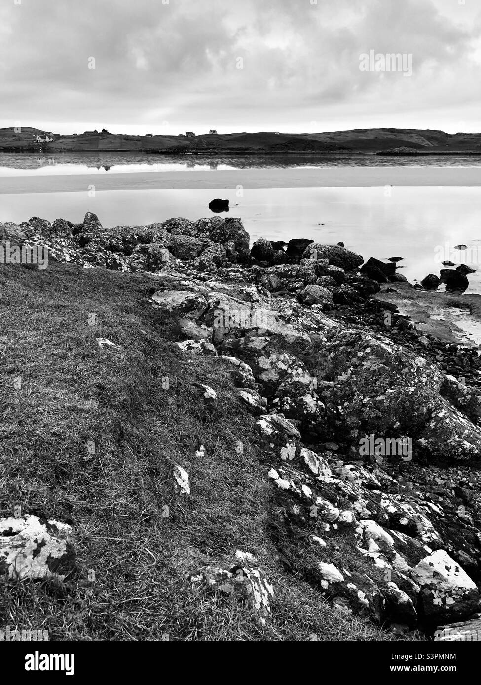 Ardroil Sands, Isle of Lewis, Écosse, Royaume-Uni - Image de stock capturée avec un smartphone
