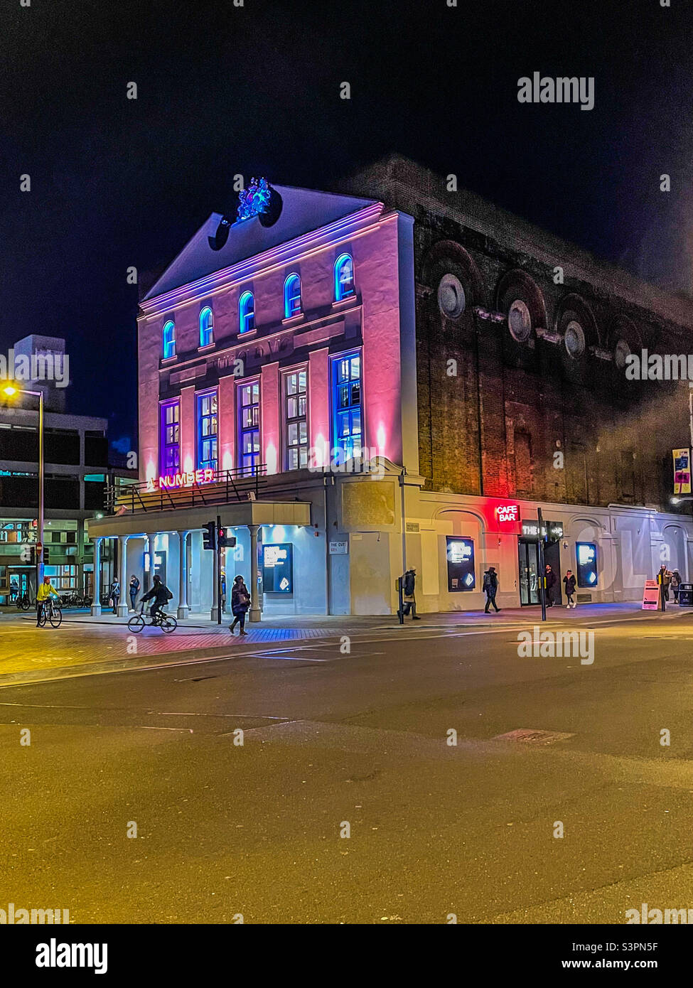 Vieux théâtre Vic, Londres Banque D'Images