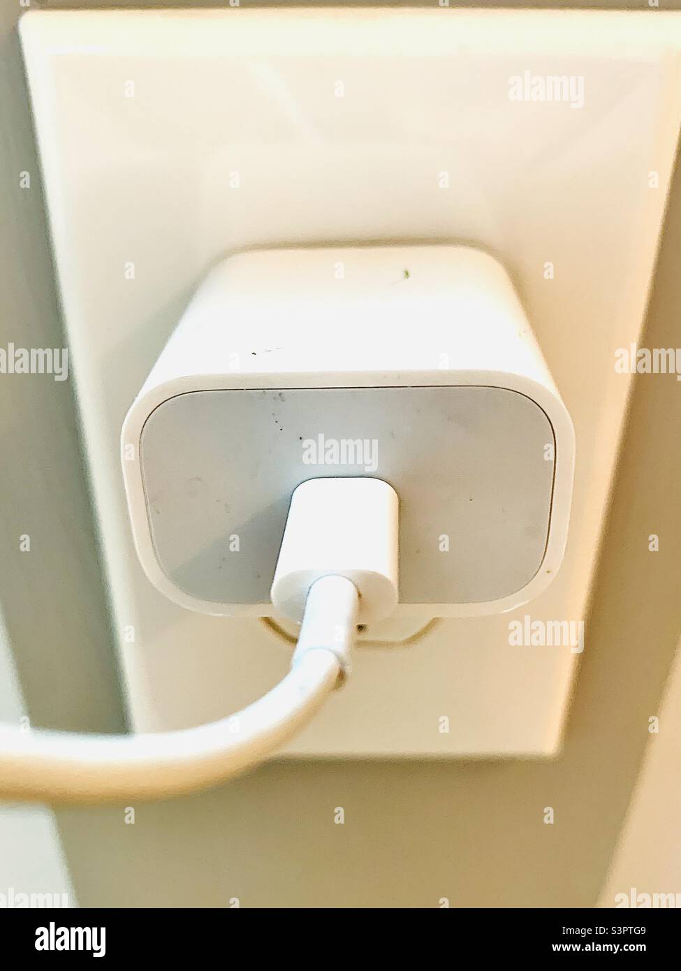 Chargeur de téléphone Banque D'Images