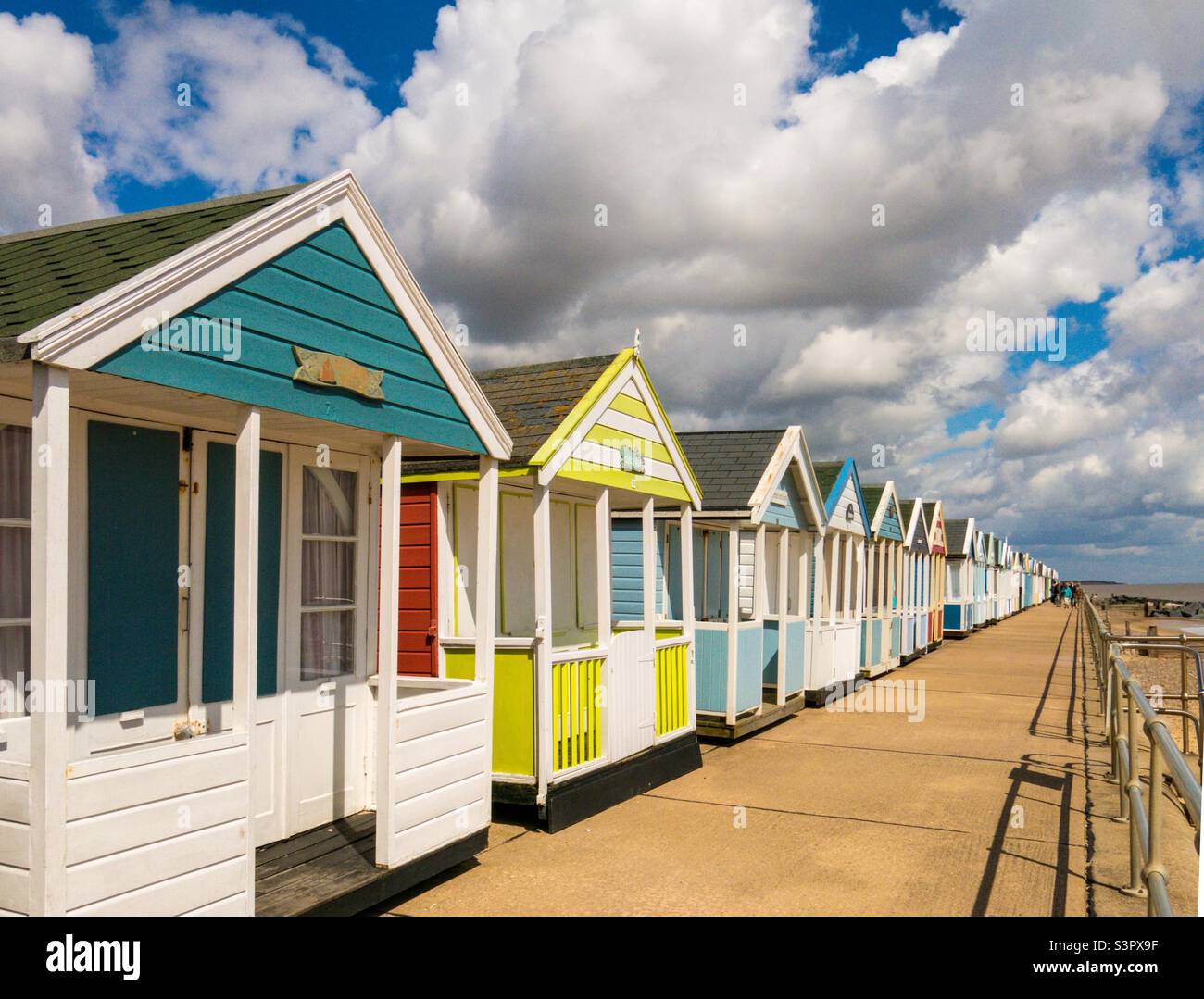 Cabines de plage de Southwold Banque D'Images