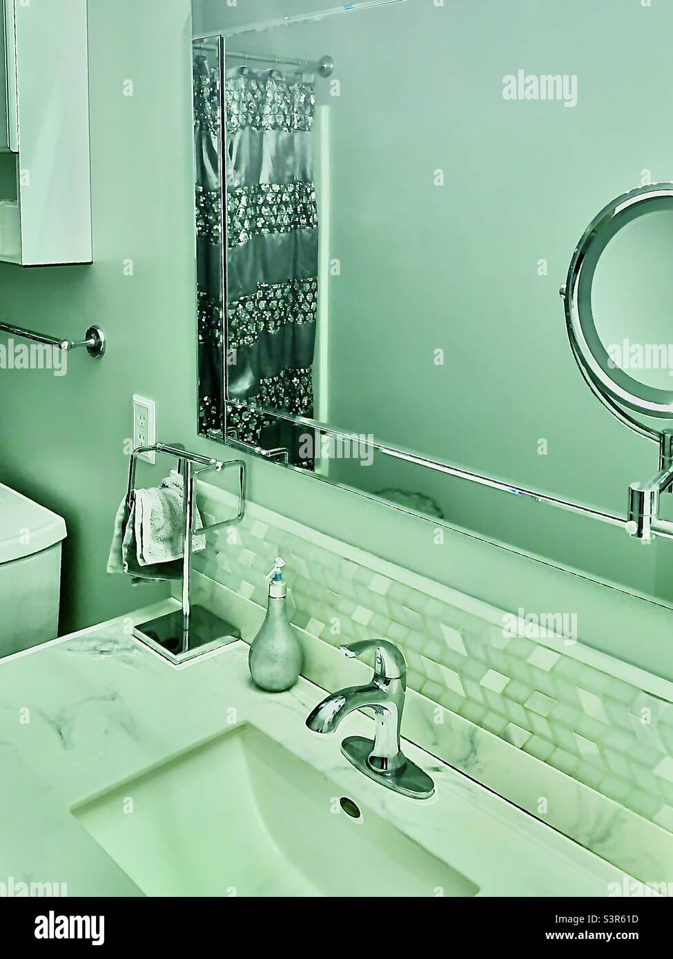 Salle de bains Banque D'Images