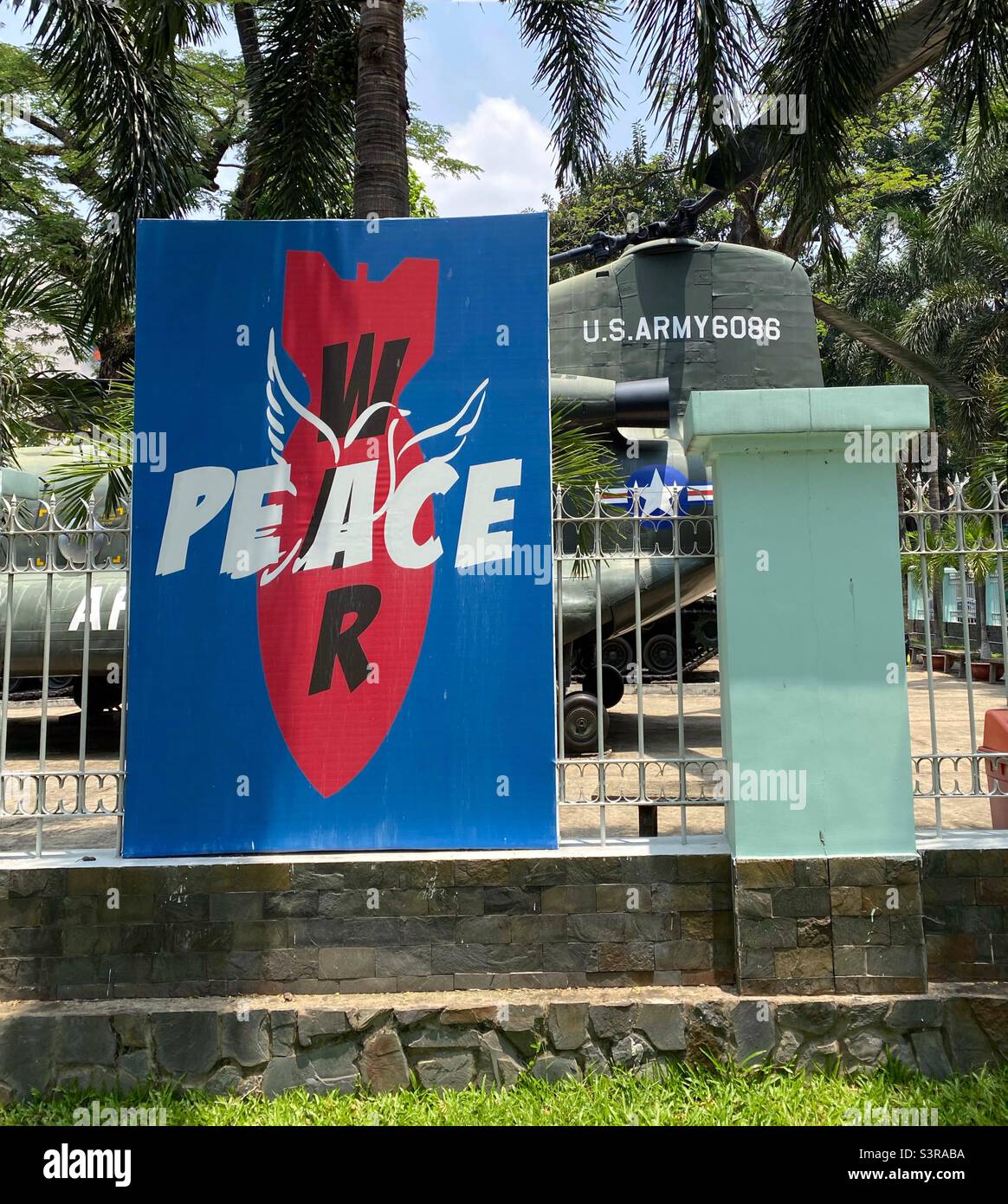 Affiche de la paix de guerre - Image de stock capturée avec un smartphone