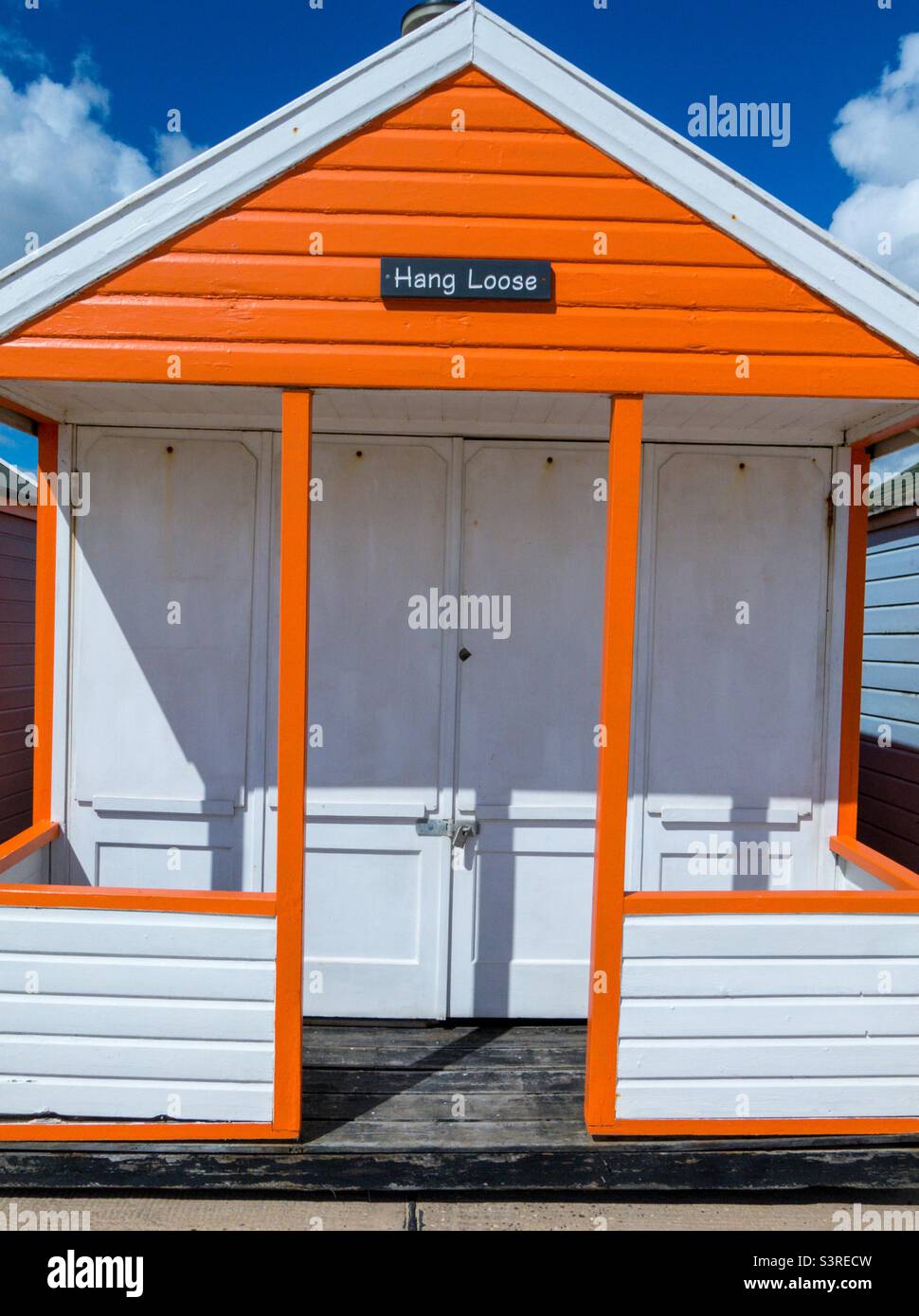 Cabane de plage Banque D'Images