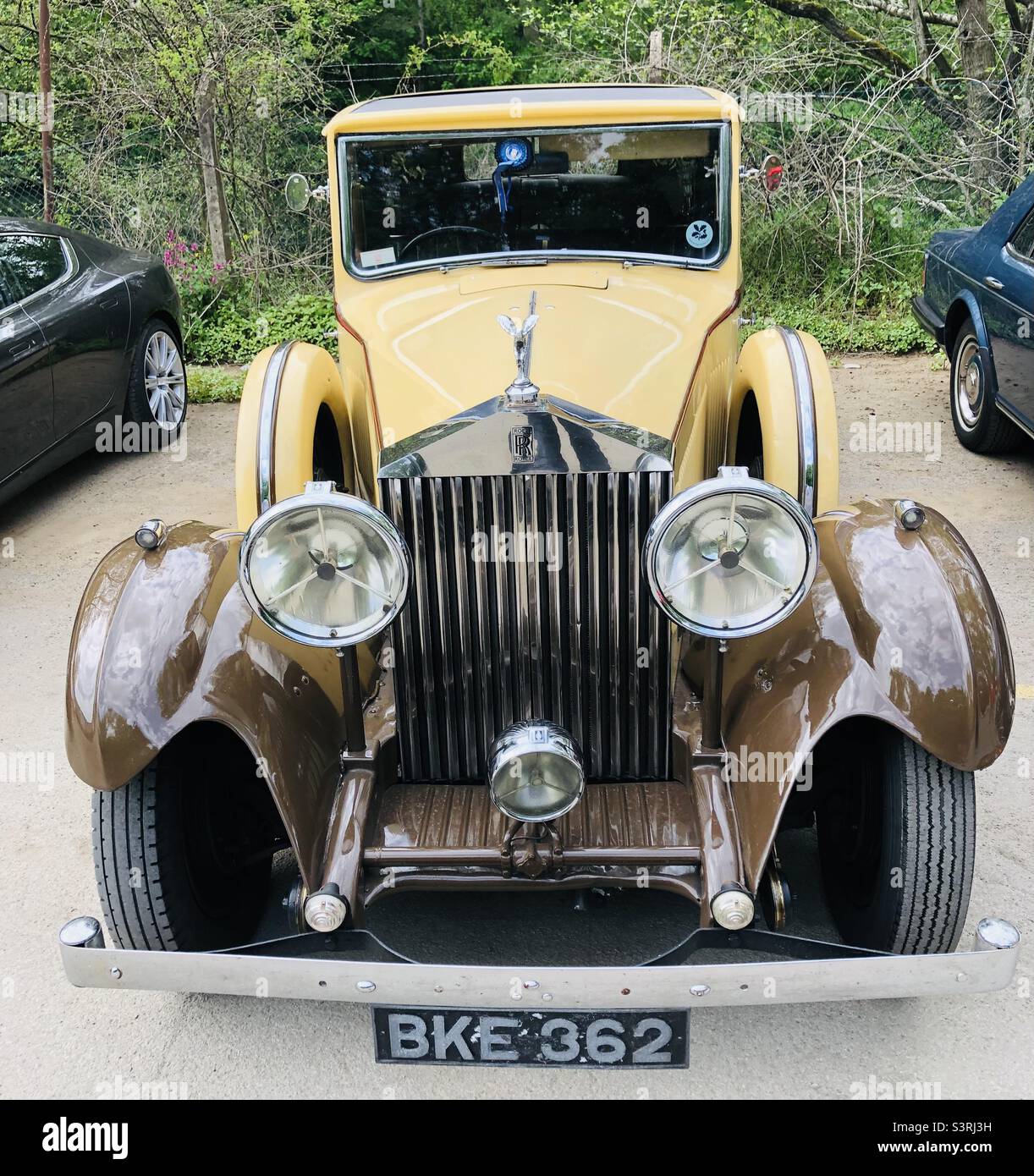 1934 Rolls Royce 20/25 - Ambergate Derbyshire Royaume-Uni Banque D'Images