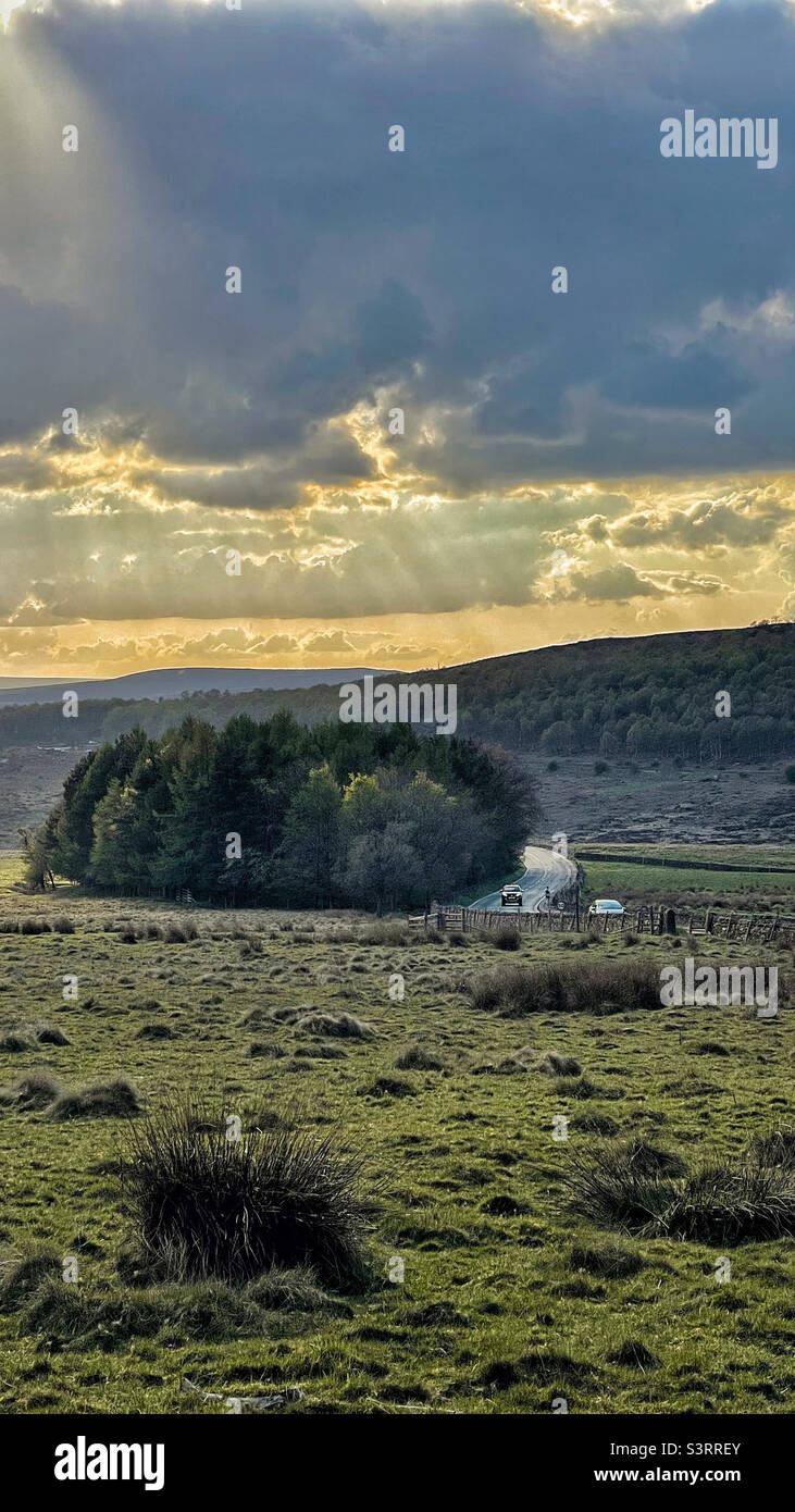 Parc national de Peak District Banque D'Images