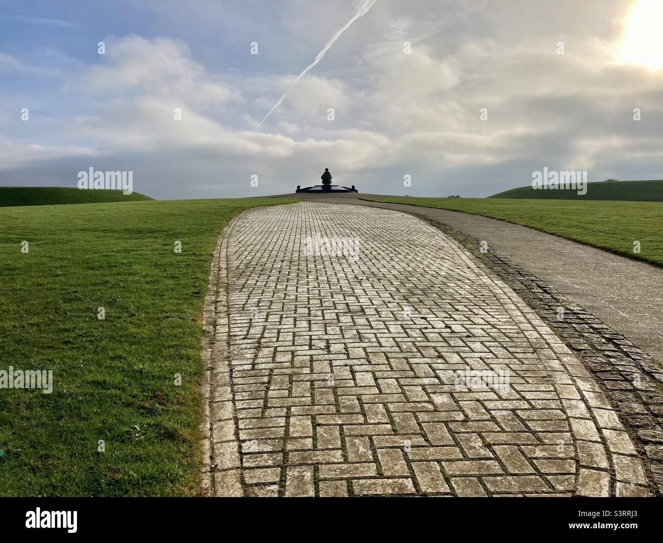 Bataille de Grande-Bretagne mémorial à quelques-uns - Image de stock capturée avec un smartphone