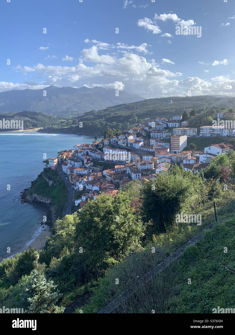 Lastres, Asturies Banque D'Images