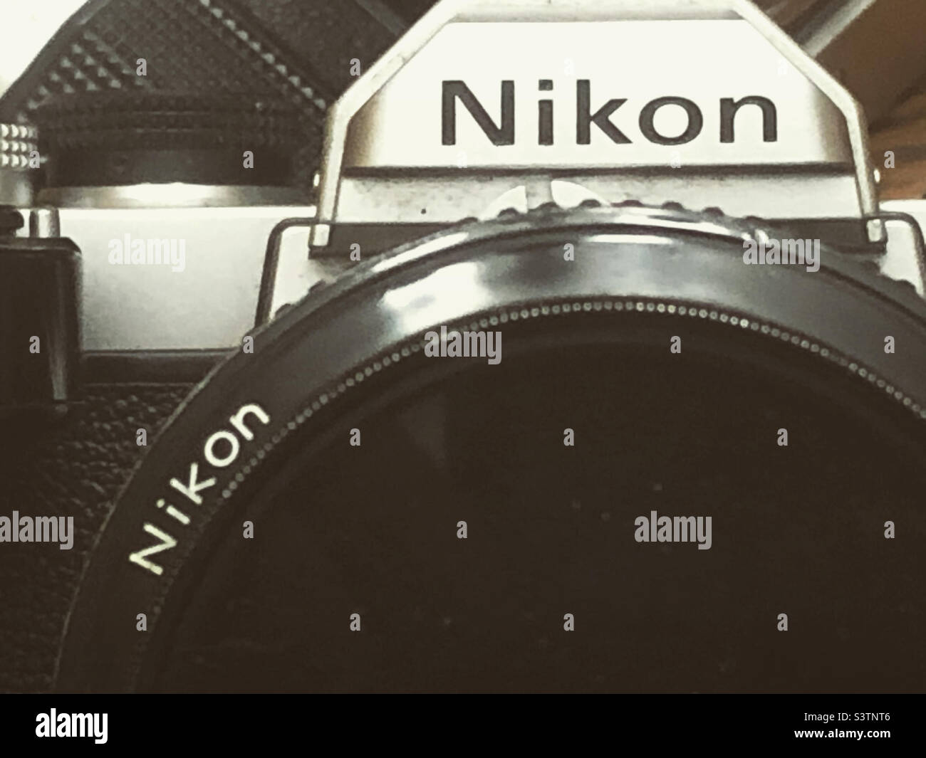 Appareil photo Nikon. Banque D'Images