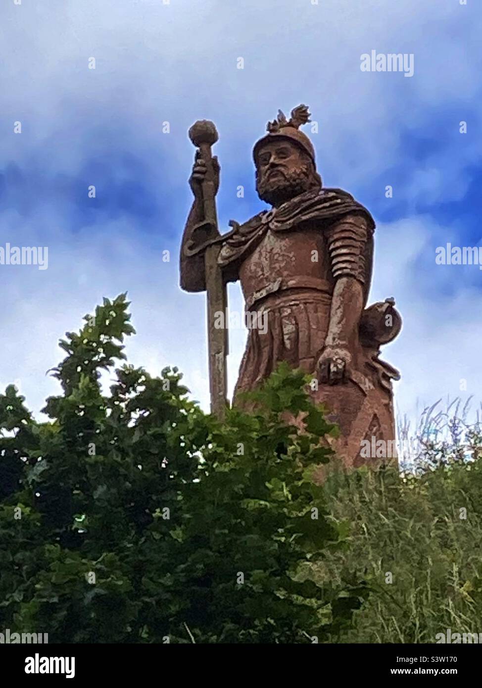 Monument William Wallace à Melrose Ecosse Banque D'Images
