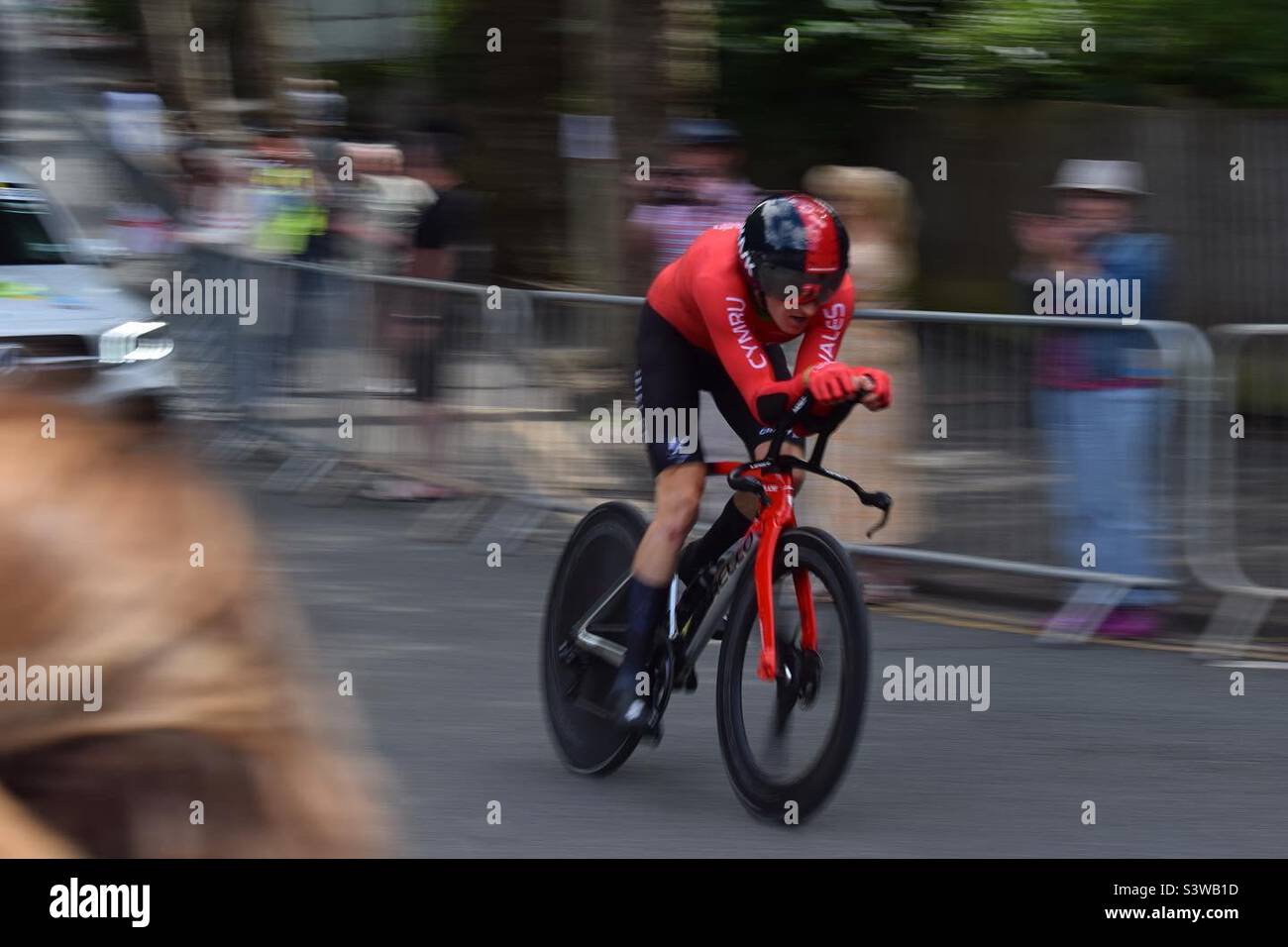 Dudley, Royaume-Uni. Geraint Thomas participe à la période d'essai des Jeux du Commonwealth de Birmingham 2022 Banque D'Images