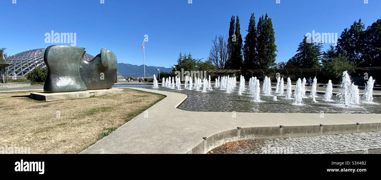 Parc Queen Elizabeth. Vancouver Banque D'Images