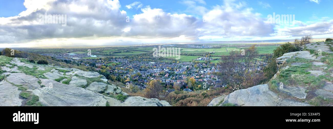 Vues panoramiques époustouflantes sur Liverpool Banque D'Images