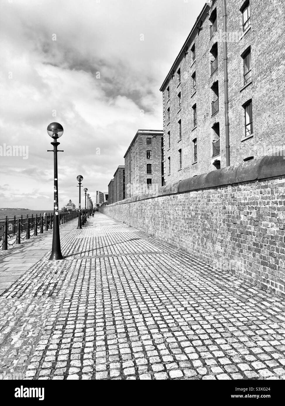 Albert Dock Liverpool - Image de stock capturée avec un smartphone