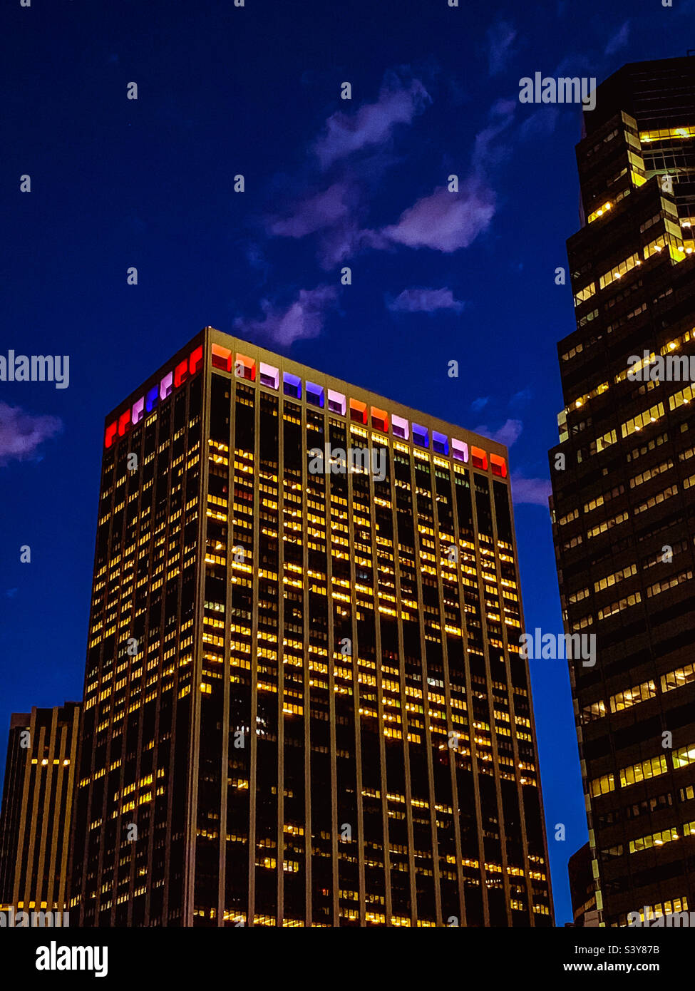 L'extérieur du bâtiment - Image de stock capturée avec un smartphone