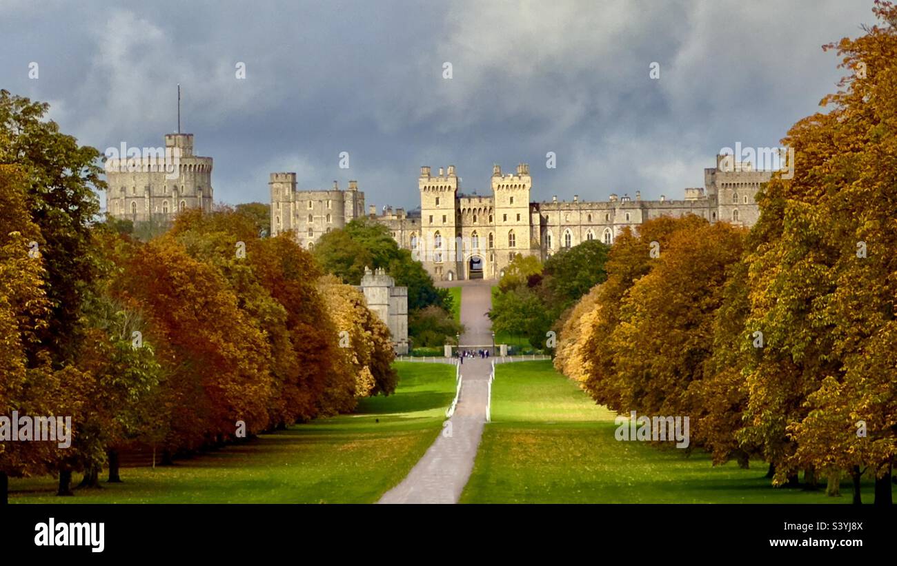 Le château de Windsor - Image de stock capturée avec un smartphone