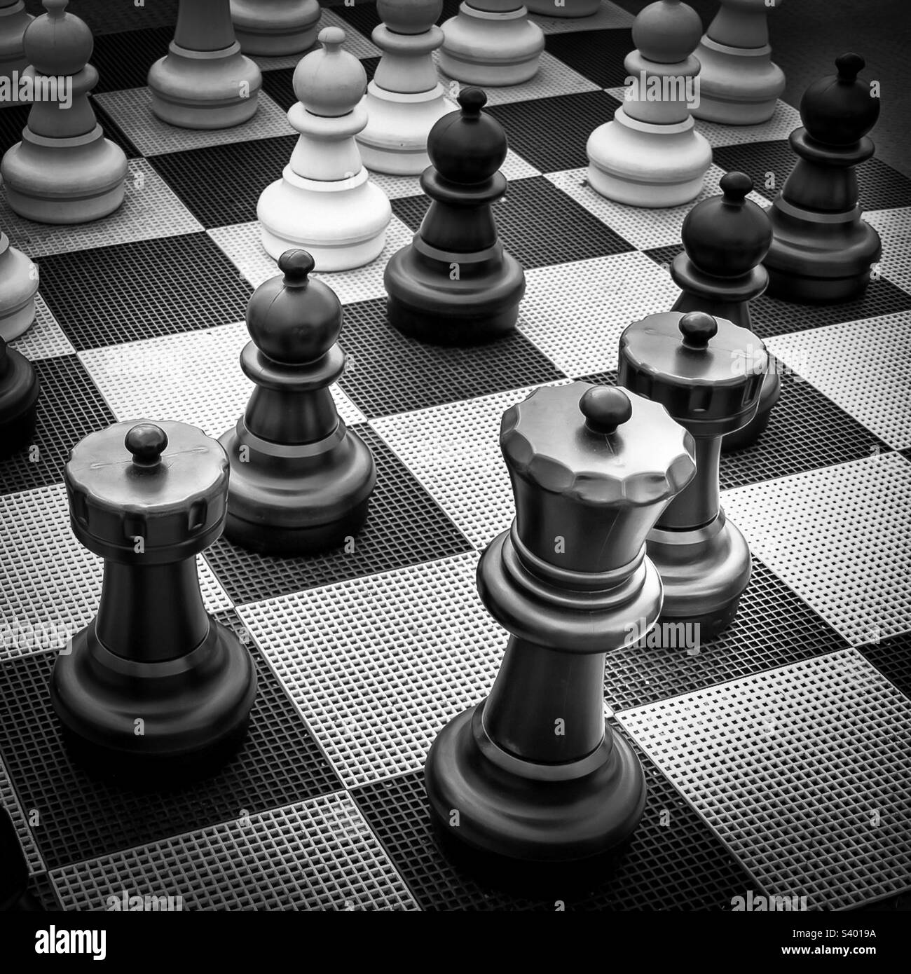 Jeu d’échecs - Image de stock capturée avec un smartphone