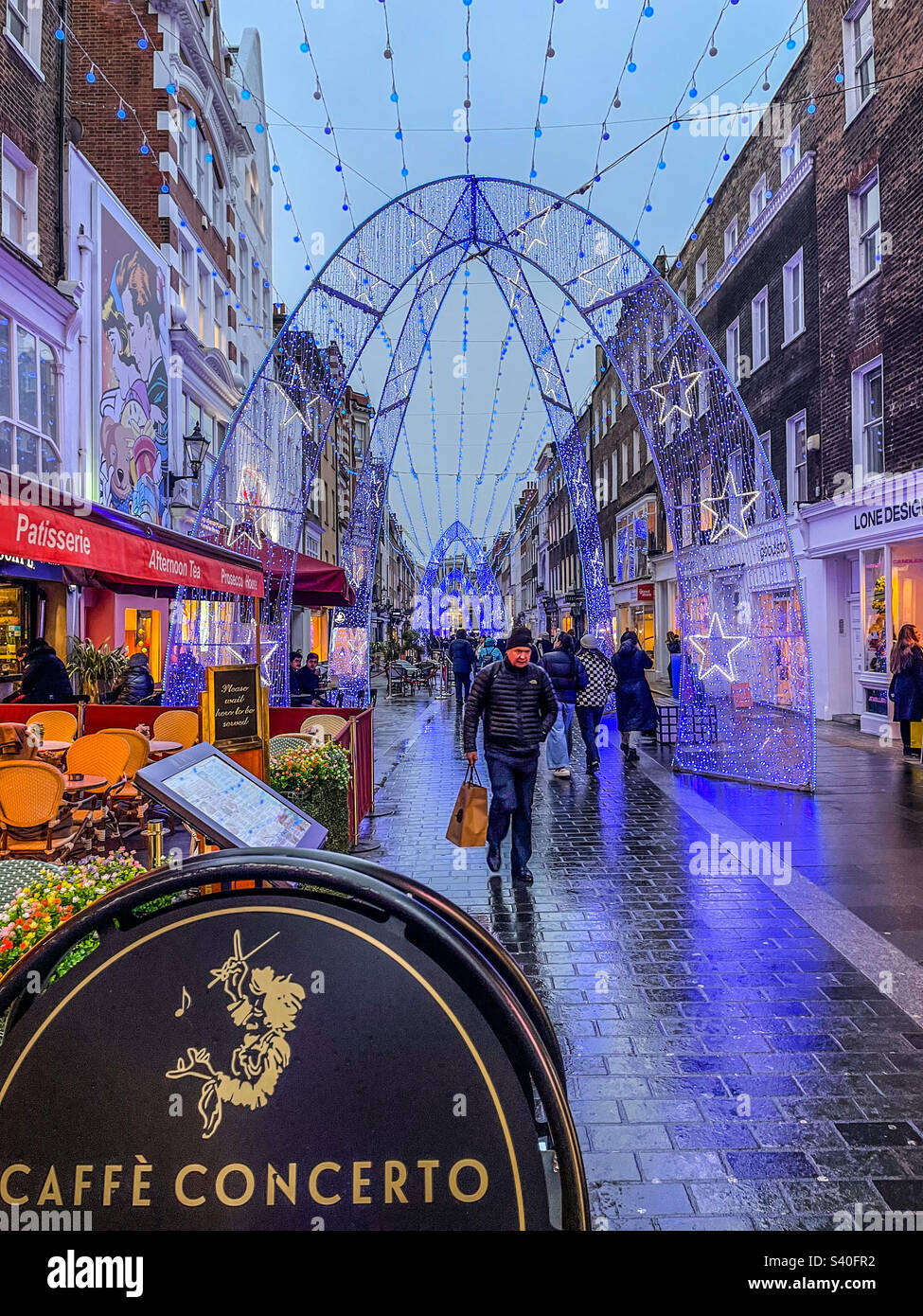 South Molton Street, Londres Banque D'Images
