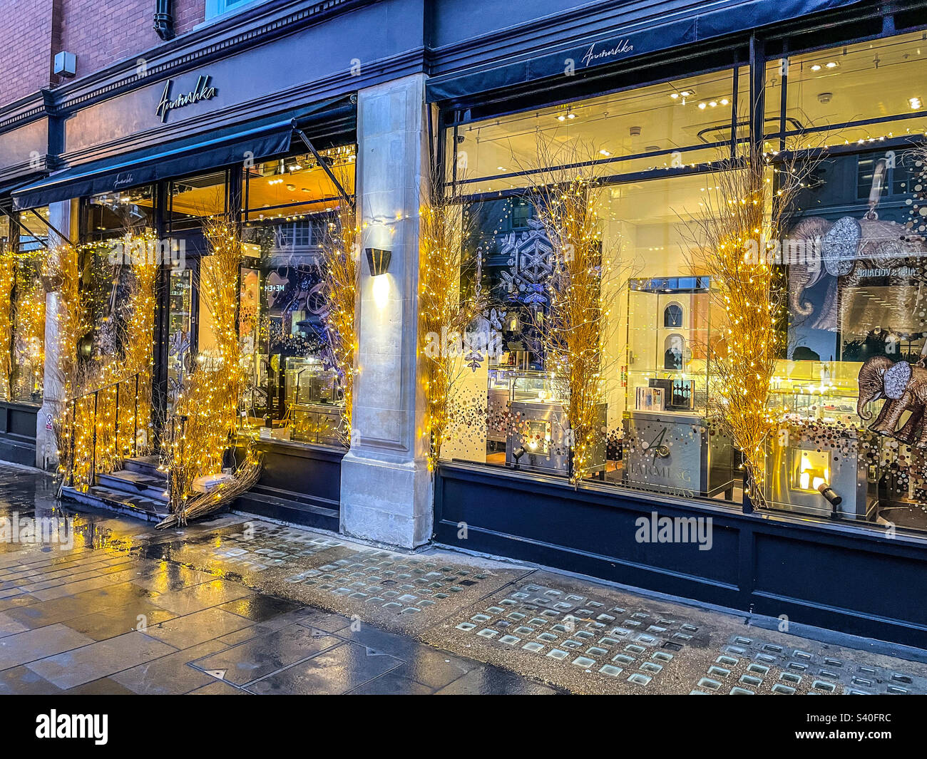 South Molton Street, Londres Banque D'Images