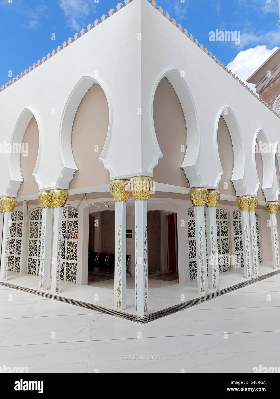 Mosquée AR Rahman, Blitar Indonésie Banque D'Images