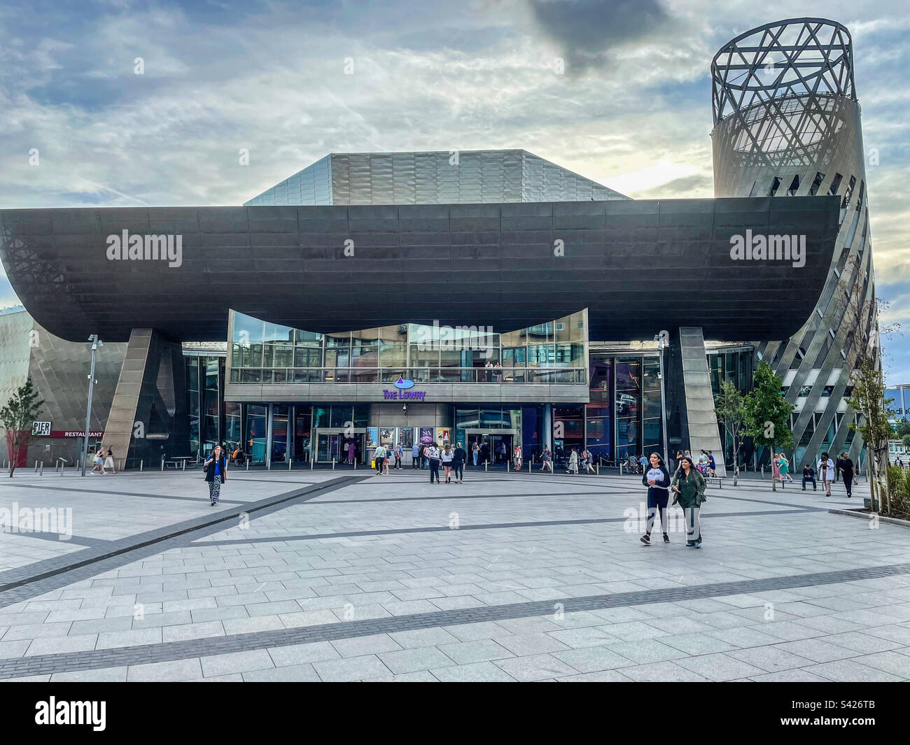 Le théâtre Lowry, Manchester Banque D'Images