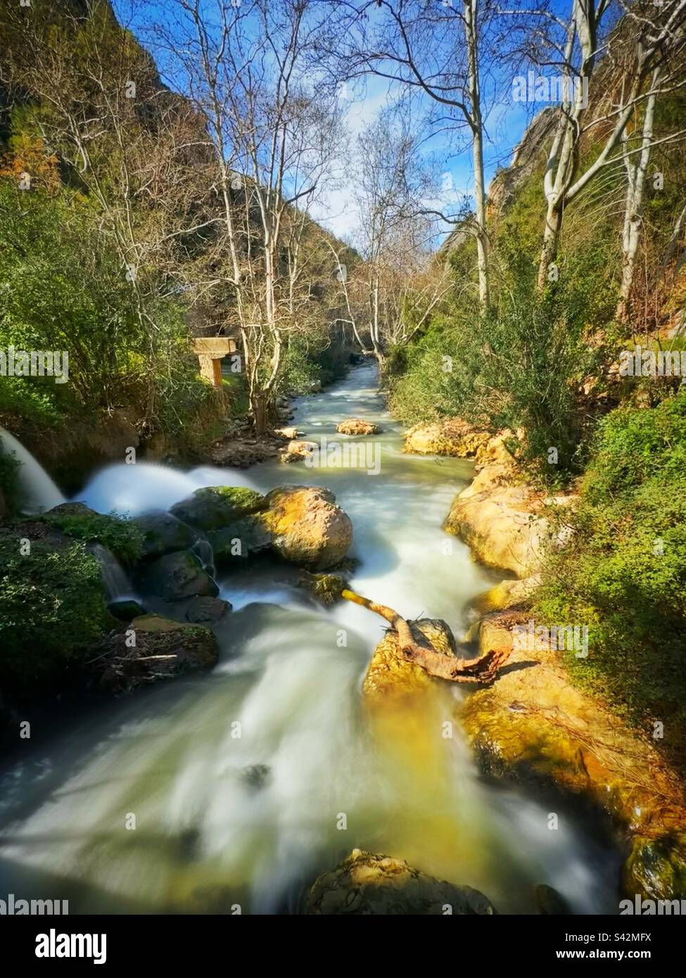 La beauté de la nature du nord du Liban Banque D'Images