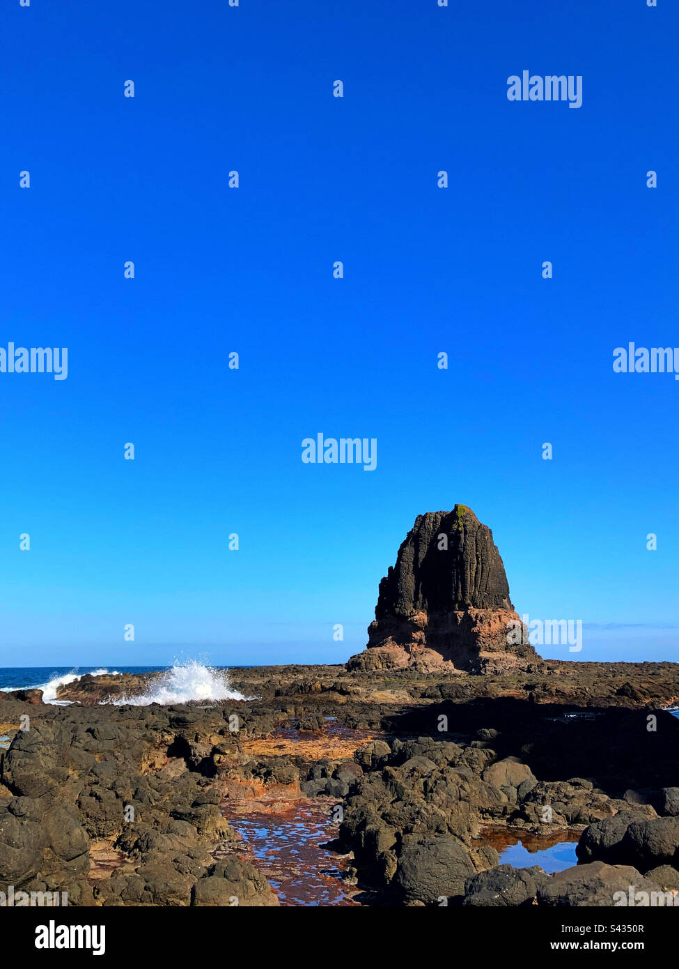 Pulpit Rock Cape Schanck, Victoria, Australie Parc national de la péninsule de Mornington Banque D'Images