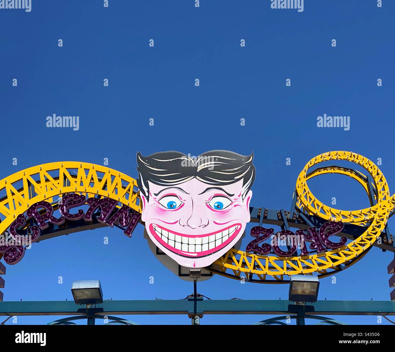 Steeplechase face à Coney Island Banque D'Images