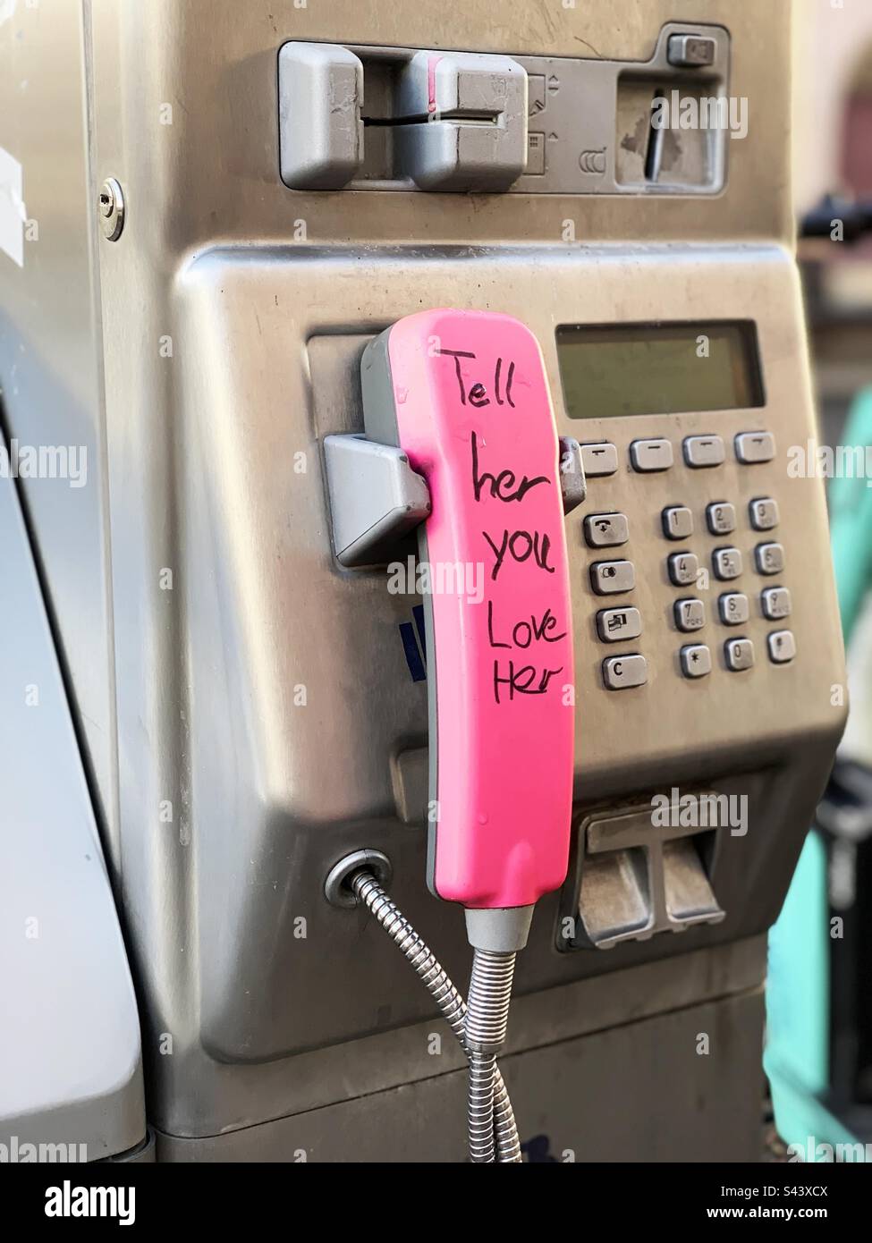 L'amour dans la ville - Image de stock capturée avec un smartphone