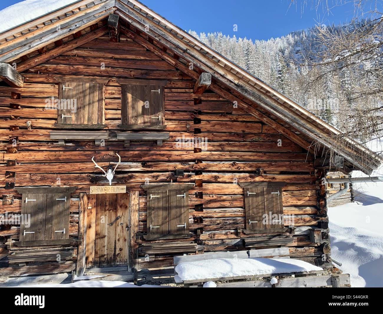 Steinkaralm, Autriche Banque D'Images