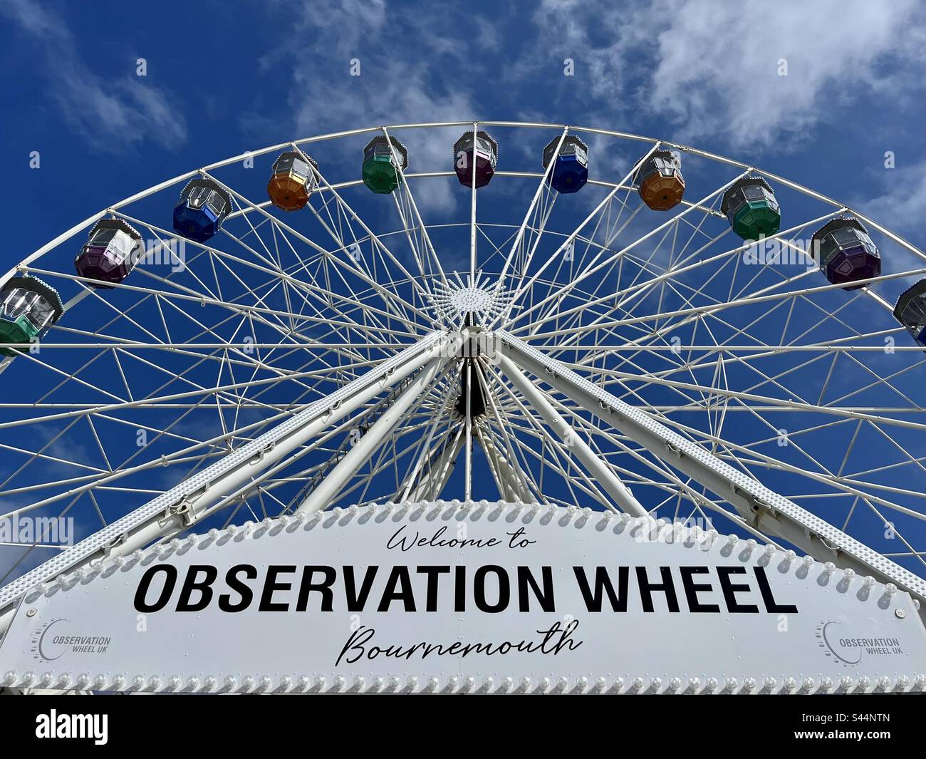 La roue d'observation Banque D'Images