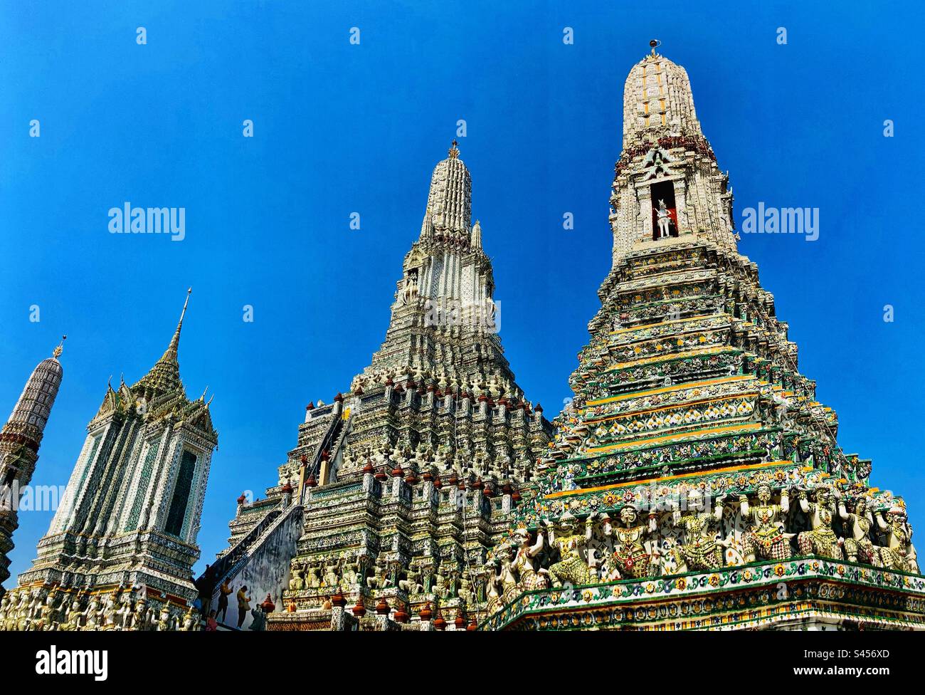 Wat Arun Bangkok Thaïlande Banque D'Images