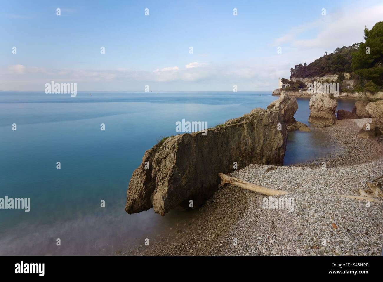 Castello di Miramare, Trieste (Italie). Banque D'Images