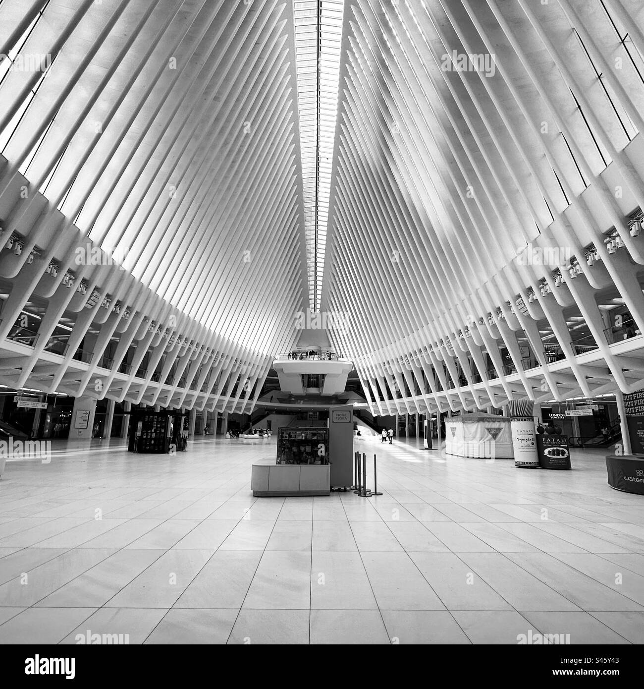 Le hub de transport Oculus, Manhattan, New York, New York, États-Unis Banque D'Images