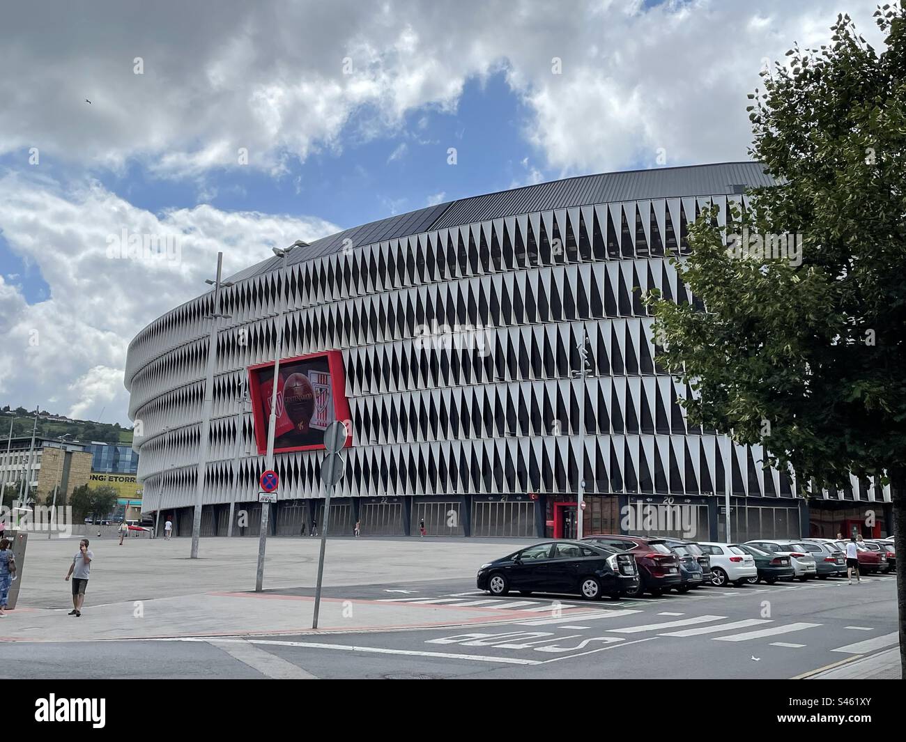 Stade San Mamès, Bilbao. Banque D'Images