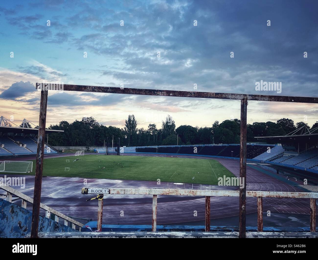 Crystal Palace National Sports Centre Stadium Banque D'Images